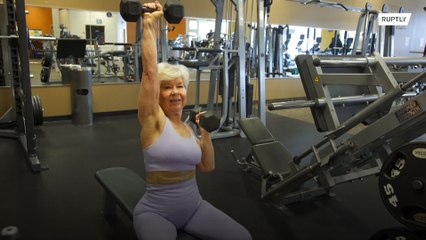Joan, 73, is inspiring 100,000s with her life-changing fitness journey