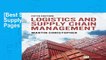 [Best Seller] Logistics & Supply Chain Management Full Pages
