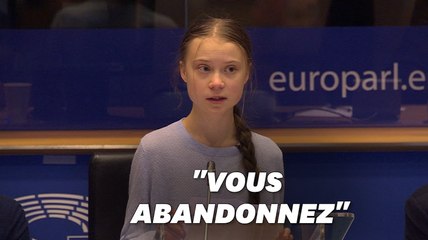 Greta Thunberg critique l'UE qui "prétend" être un "leader" contre le changement climatique