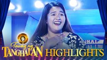 Mikaela Puzon steals the golden microphone from Ann Marie Bastasa | Tawag ng Tanghalan