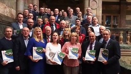 Unveiling of the ‘Sheffield Home of Football Document'