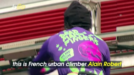 ‘French Spider-Man’ Climbs Tower to Bring Attention to Coronavirus Fears