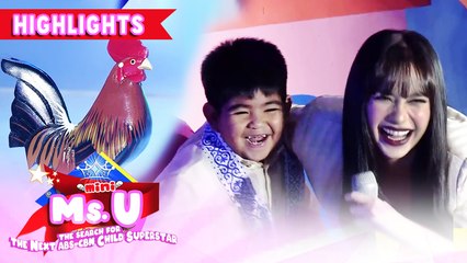 Yorme interrupts Mini Ms. U candidate's performance of "Manok na Pula" | It's Showtime Mini Miss U