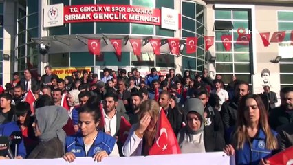 Şırnaklılardan Bahar Kalkanı Harekatı'na dualı destek