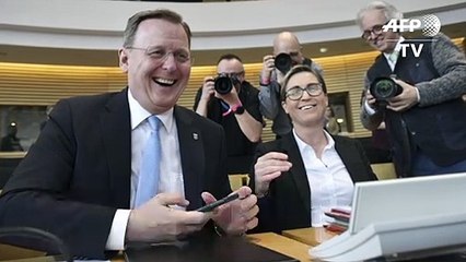 Ramelow im dritten Wahlgang zum Thüringer Ministerpräsidenten gewählt