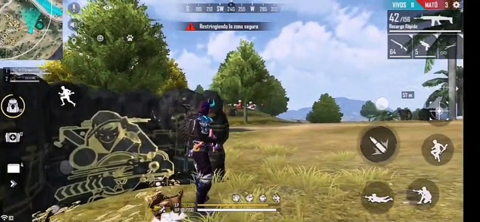 LAS MEJORES JUGADAS DE FREE FIRE __ TOP #1 MEJORES KILLS EN DEFECTO, PRECISO EN MIRA Y CONTROL TOTAL