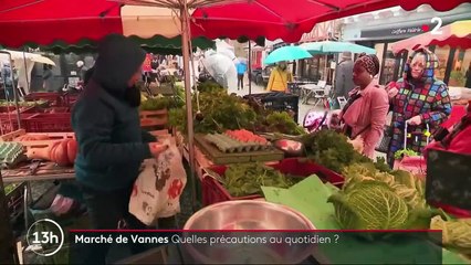 Covid-19 : le marché de Vannes rouvre ses portes
