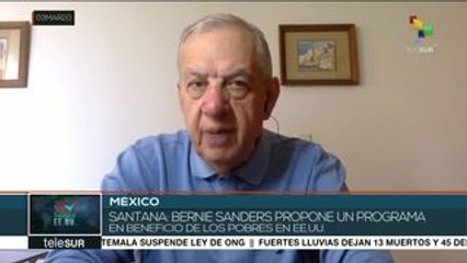Santana: Sanders propone un programa en beneficio de los pobres