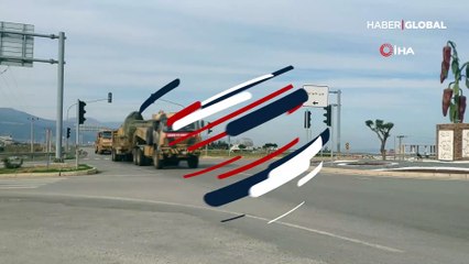 Sınıra obüs sevkiyatı