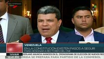 AN venezolana: el reto, conseguir la salida electoral con garantías