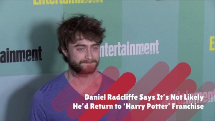 Daniel Radcliffe Leaves Harry Potter Behind
