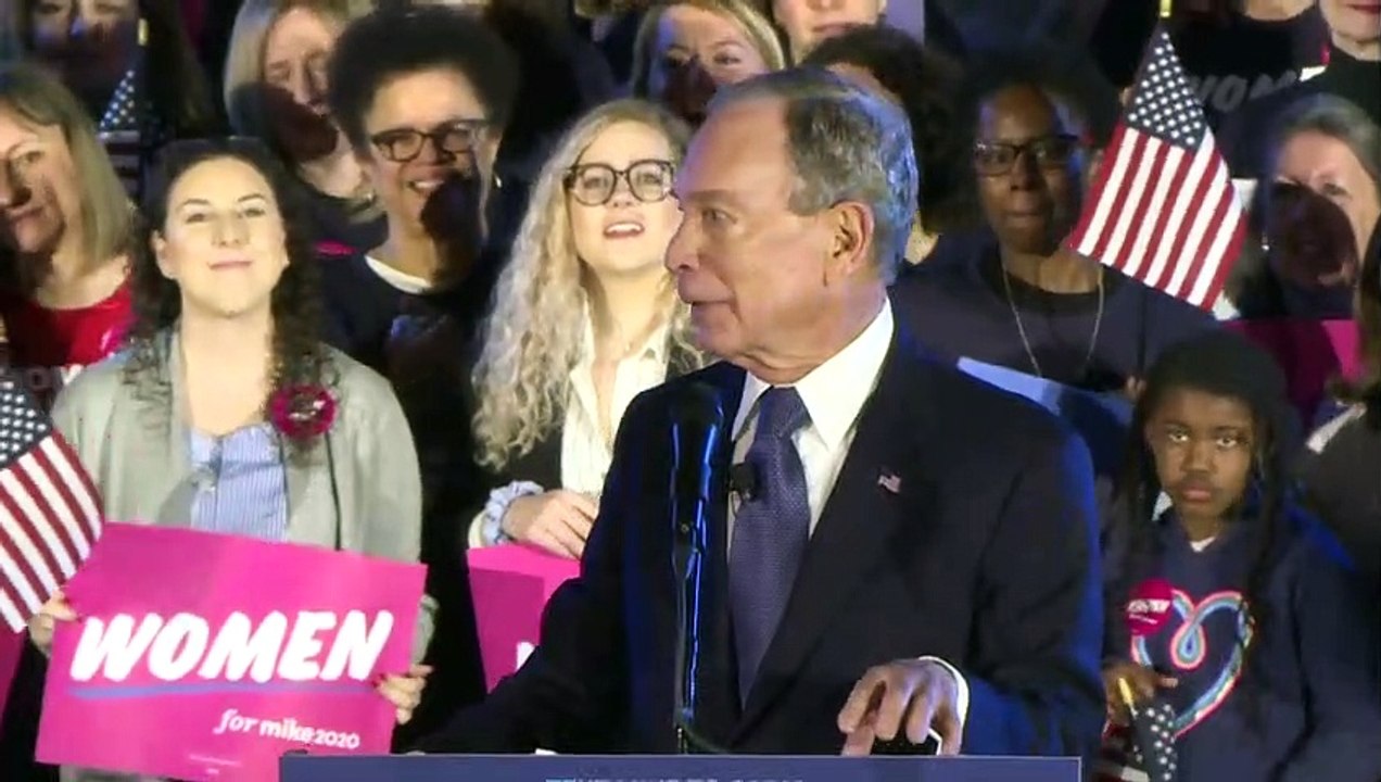 Bloomberg steigt im Rennen ums Weiße Haus aus