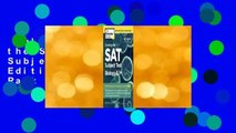 Full E-book  Cracking the SAT Biology E/M Subject Test, 16th Edition  Best Sellers Rank : #4