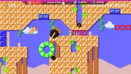 LET'S PLAY SUPER MARIO MAKER 2 - POKEY'S SANDY SPEEDRUN LEVEL