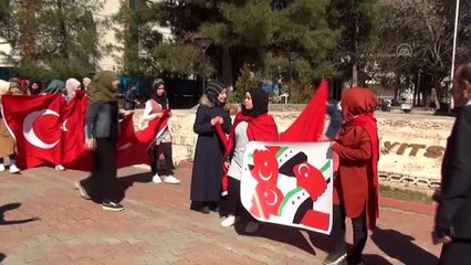 Suriyelilerden Bahar Kalkanı Harekatı'na destek