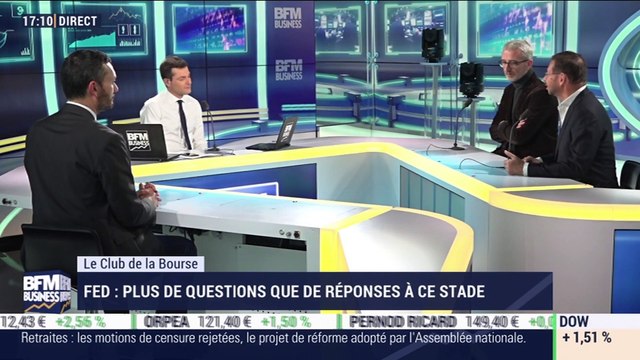 Le Club de la Bourse: une séance de stabilisation pour les marchés après la baisse surprise des taux de la FED - 04/03