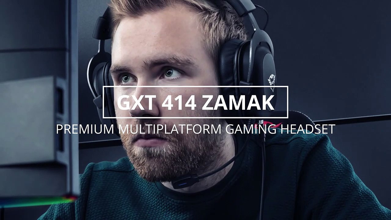 Test Zamak GXT 414 - trailer de présentation du Casque de Trust Gaming
