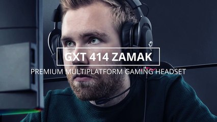 Test Zamak GXT 414 - trailer de présentation du Casque de Trust Gaming
