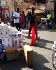 Sandaga : Une asiatique tombe en syncope en pleine rue et crée la panique