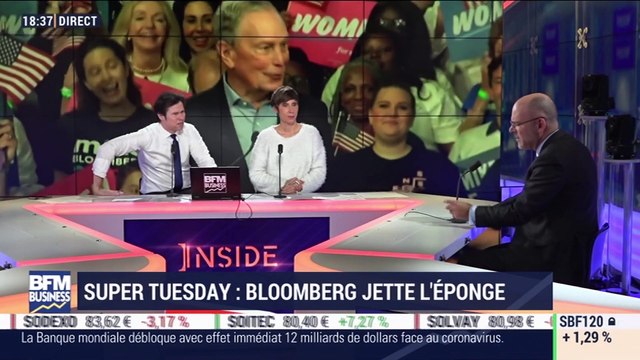 Super Tuesday: Bloomberg jette l'éponge - 04/03