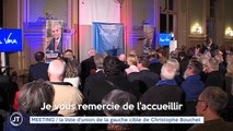 MEETING La liste d'union de la gauche cible de Christophe Bouchet