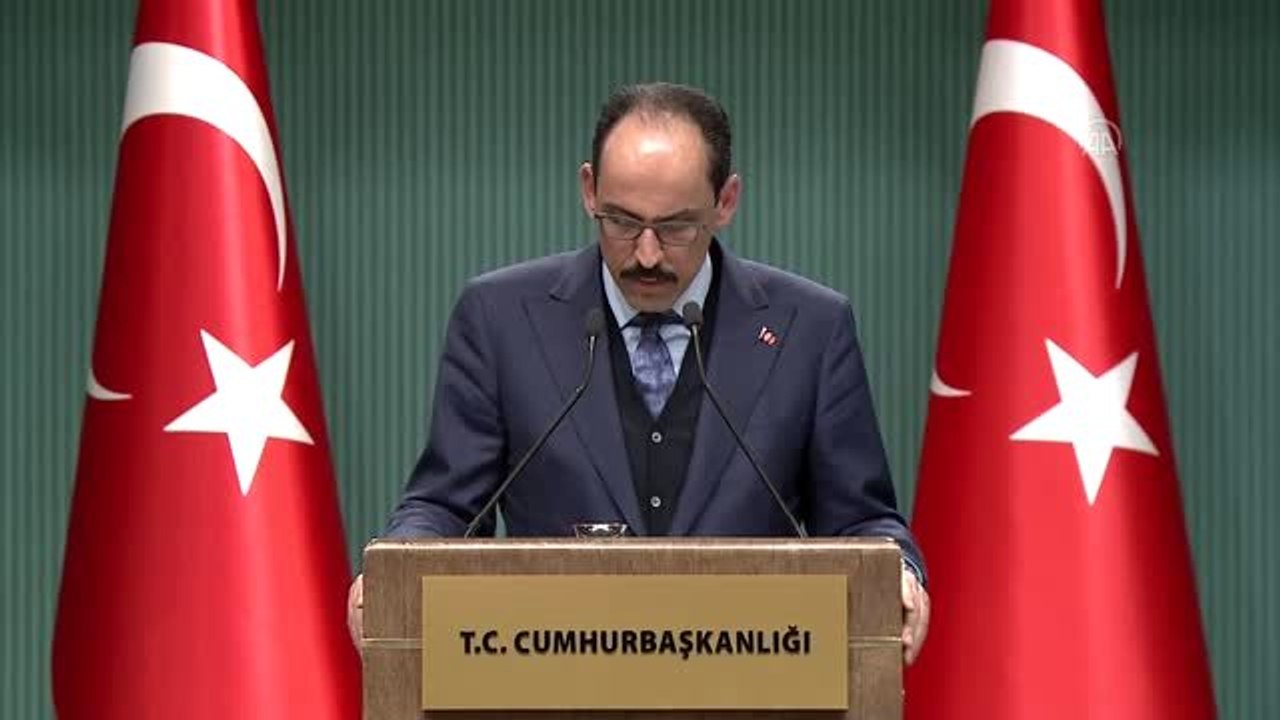 Kalın: "Hafter yönetiminin ilan edilen ateşkesi nasıl ihlal ettiğini görüyoruz"