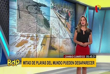 Científicos advierten: mitad de las playas del mundo podrían desaparecer