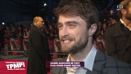 Daniel Radcliffe ne souhaite plus reporter le costume de sorcier !