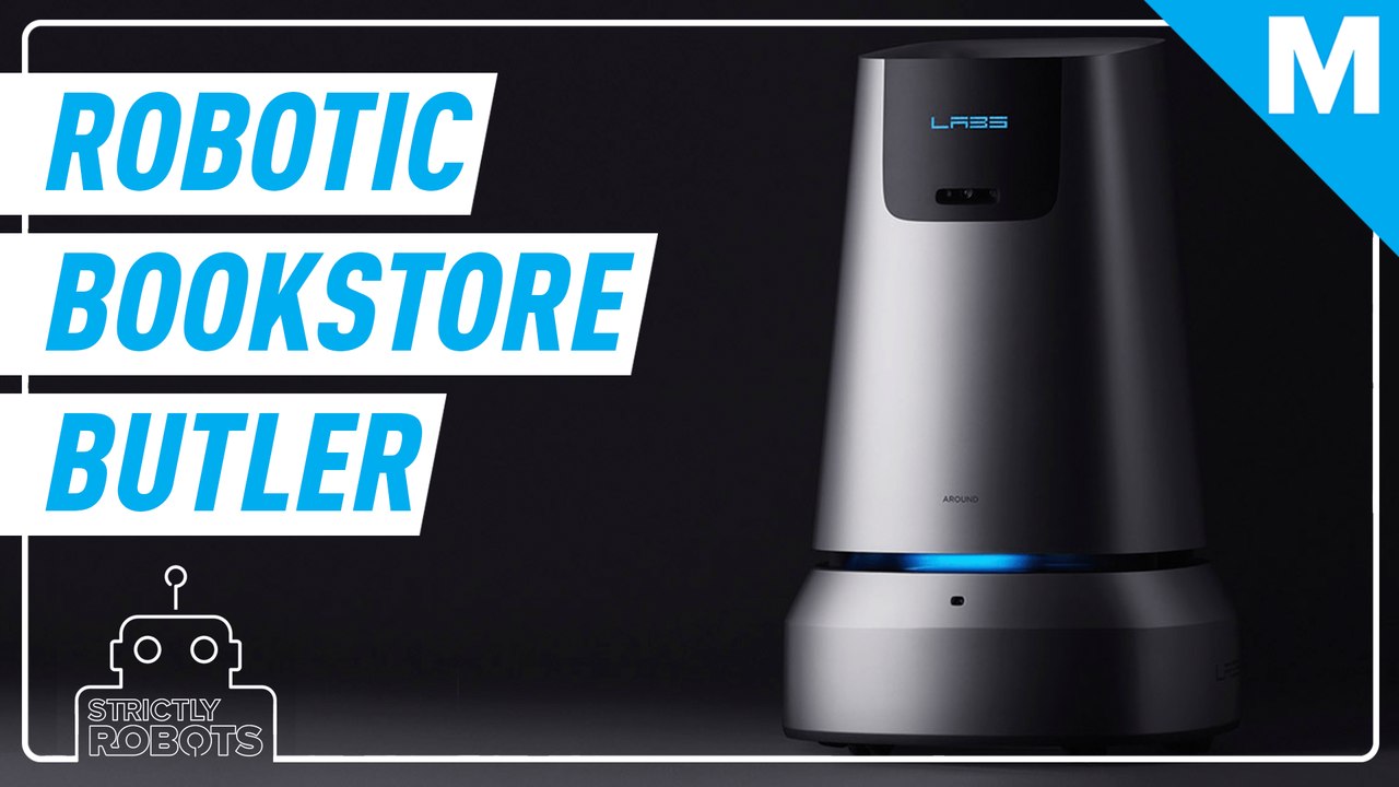 This butler robot carries your books for you — Strictly Robots