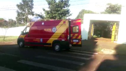 Siate atende mãe de aluno que sofreu queda no Colégio Itagiba Fortunato