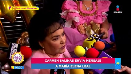 Carmen Salinas espera que se castigue al violador de María Elena Leal