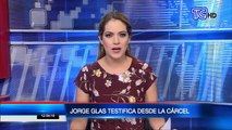 Caso Sobornos 2012-2016: Jorge Glas testifica desde la cárcel