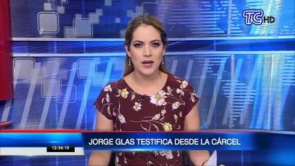 Caso Sobornos 2012-2016: Jorge Glas testifica desde la cárcel