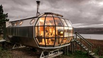 This Chic Airbnb Is Basically a Spaceship — and the Surrounding Views of the Scottish Highlands Are Out of This World