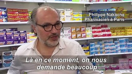 Coronavirus: pénurie de gel désinfectant dans les pharmacies à Paris