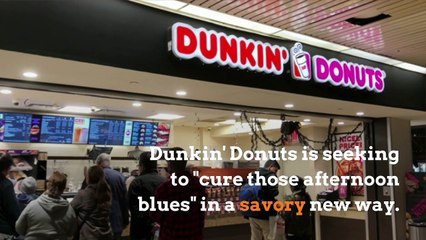 Dunkin' Is Releasing Sweet and Savory Snackin' Bacon