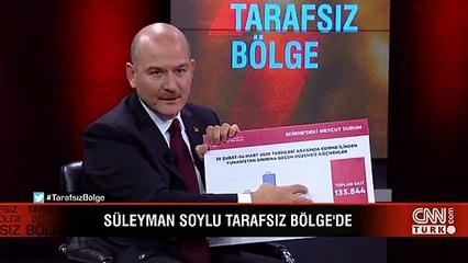 Bakan Soylu, Yunanistan'a giden göçmen sayısını açıkladı