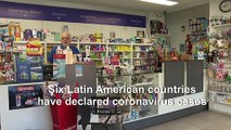 Argentines rush to buy hand sanitizer, masks against the COVID-19