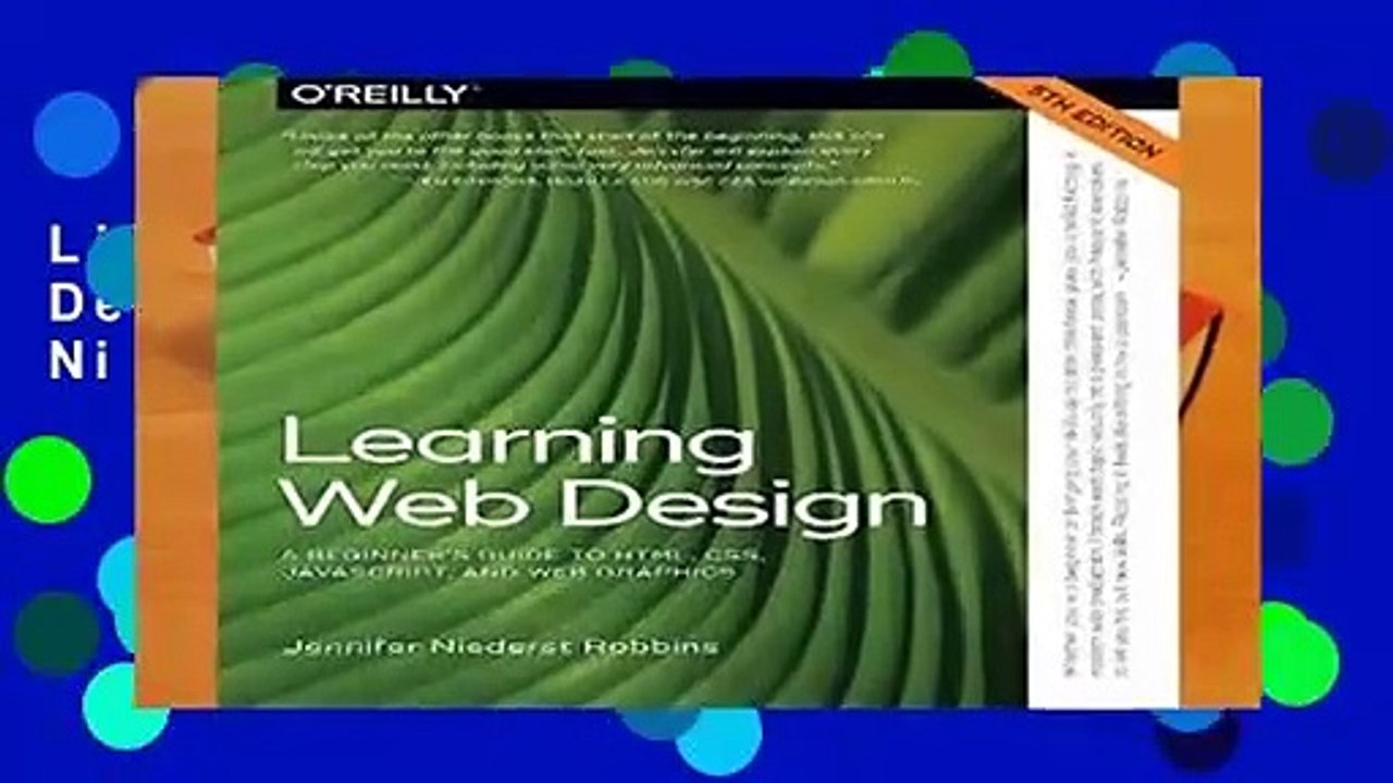 Library  Learning Web Design 5e - Jennifer Nieder Robbins