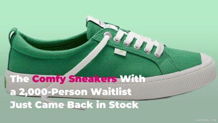 The Comfy Sneakers With a 2,000-Person Waitlist Just Came Back in Stock