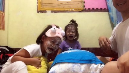 Daughters Play a Whimsical Game of Rock, Paper, Scissors With their Father