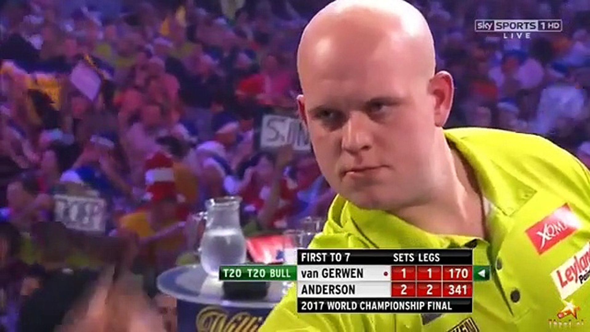 PDC World Darts Championship 2017 Final - Michael van Gerwen vs Gary  Anderson 3of3 - video Dailymotion