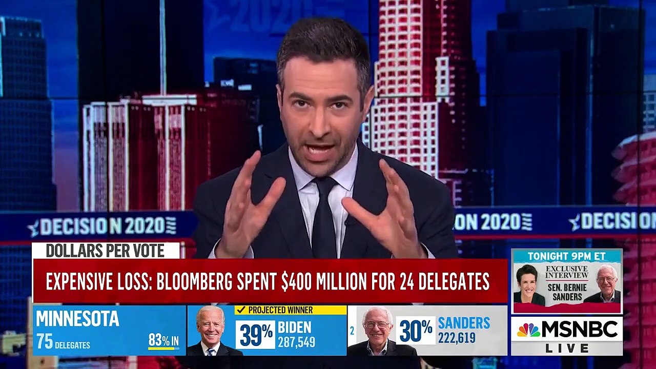 Bloomberg spent 24 times as much per voter as Biden — only to lose spectacularly