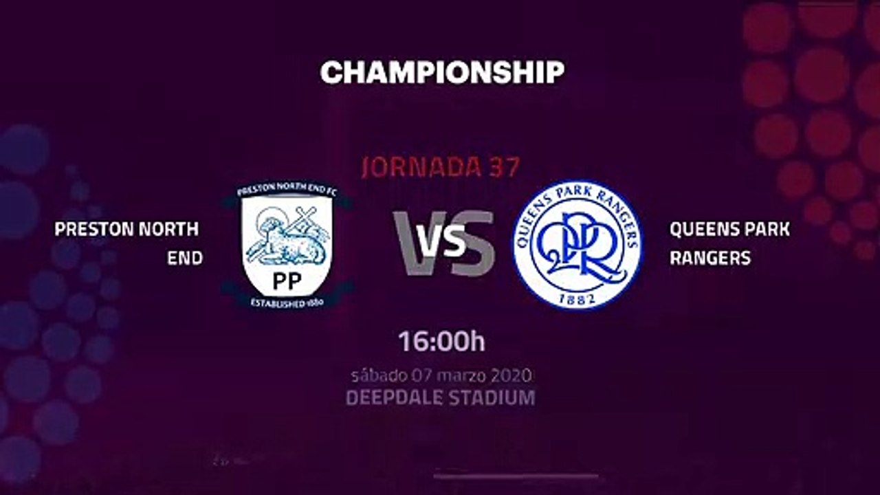 Previa partido entre Preston North End y Queens Park Rangers Jornada 37 Championship