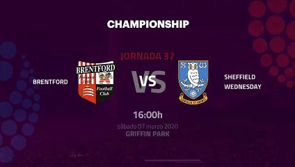 Previa partido entre Brentford y Sheffield Wednesday Jornada 37 Championship
