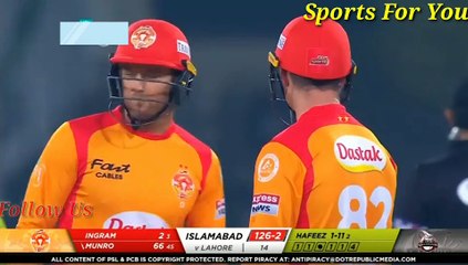 HBL PSL 5,2020 Match 17 Lahore Qalandars vs Islamabad Uniteds Full Match highlights..