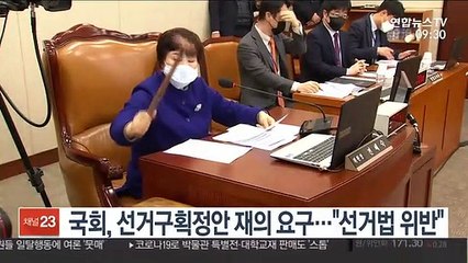 국회, 선거구획정안 하루만에 재의 요구…"선거법 위반"
