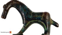 Metal Detector Enthusiast Unearths 'Incredibly Rare' Roman Horse Brooch