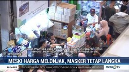 Meski Harga Melonjak, Masker Tetap Langka