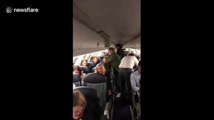 Wild ride! Flybe's final flight ends with diversion to Manchester, an act of charity, and some 'Glasgow spirit'